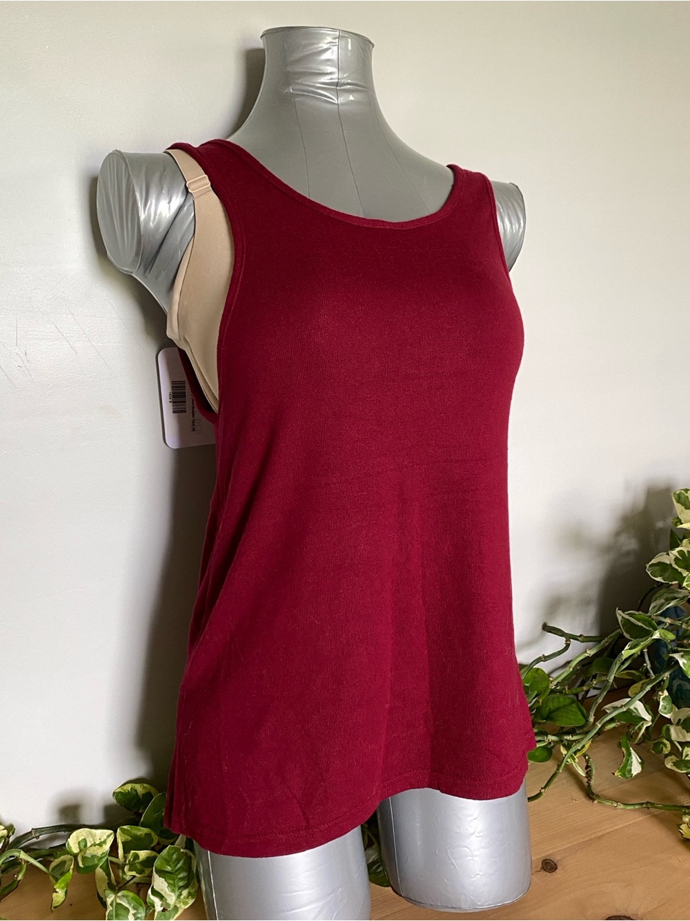 NWT Zyia Active Sweater tank, red, Small